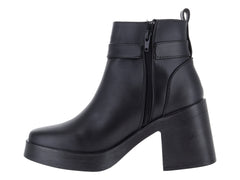 Botines Nairobi Luna Rosa Negro para Mujer