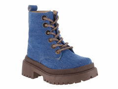 Botas Miroslava Mezclilla Azul Cielo para Niña