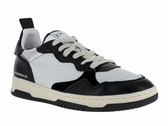 Tenis Steve Madden Easton Blanco y Negro para Hombre