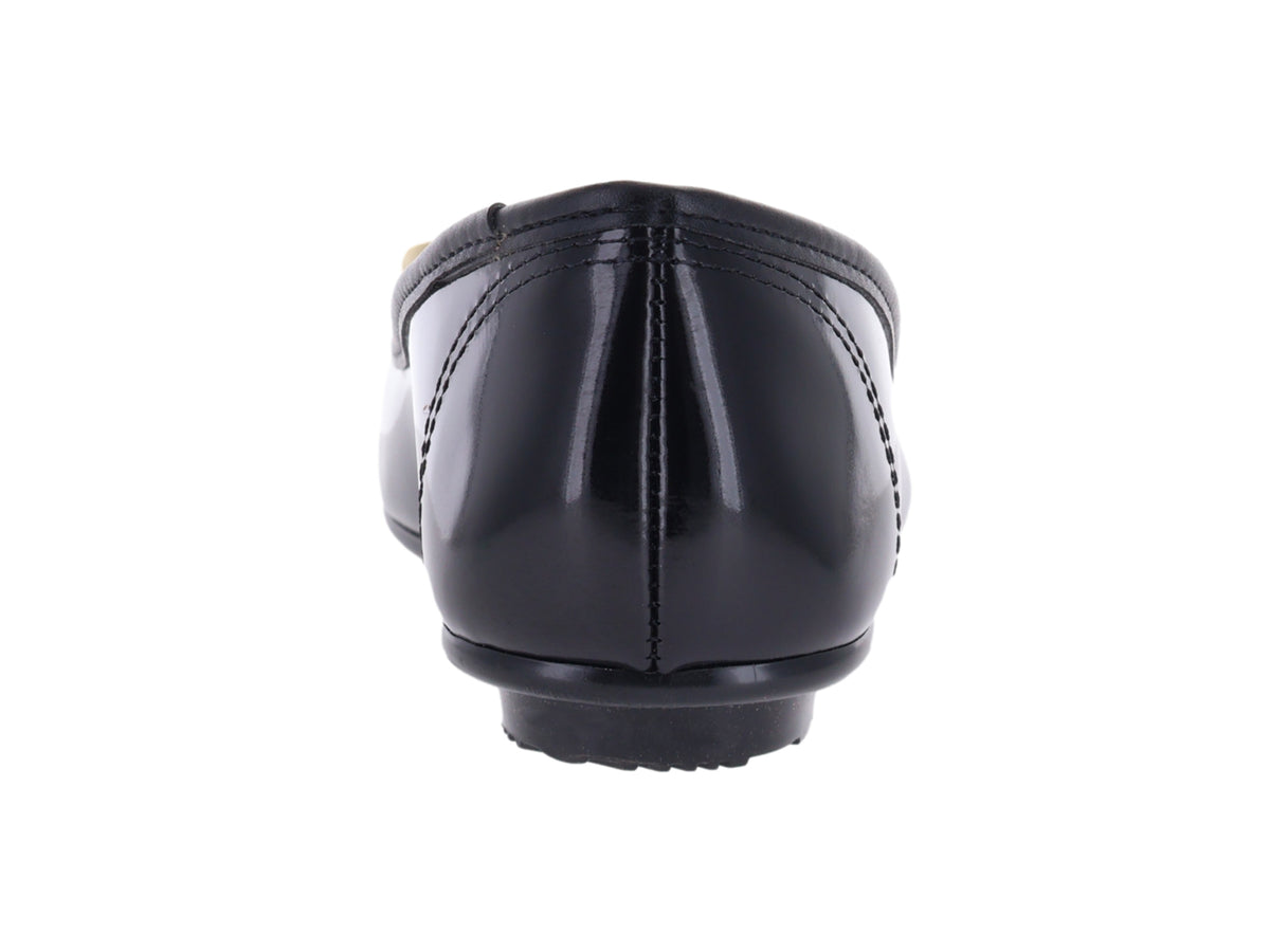 Zapatos Flats Ballerinas Moleca Negro para Mujer