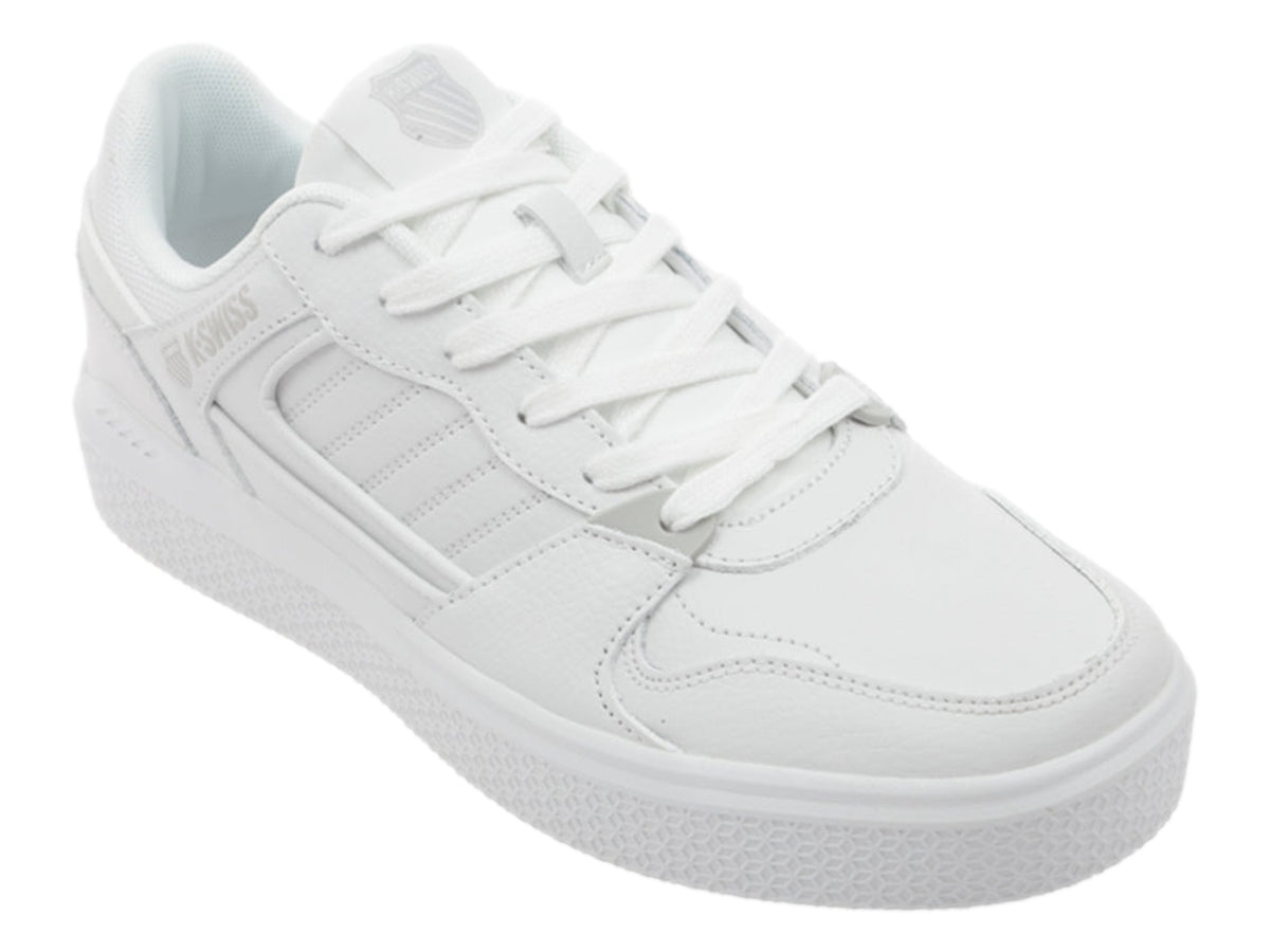 Tenis K-SWISS Saros Blanco y Gris para Hombre