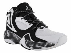 Tenis de Baloncesto SHAQ Suspension Negro y Blanco para Hombre