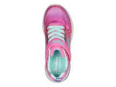 Tenis Skechers Wavy Beams Rosa Multicolor para Niña