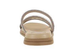 Sandalias Beira Rio Cristal Dorado para Mujer