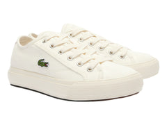 Tenis Lacoste Backcourt 124 Blanco Hueso para Mujer
