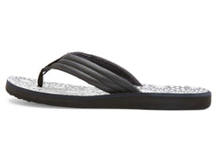 Sandalias Quiksilver Carver Print Negro, Blanco y Gris para Hombre
