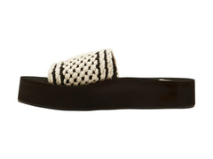 Sandalias Roxy Dayzie Negro y Blanco para Mujer