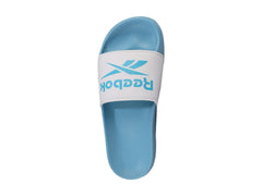 Sandalias Reebok Fulgere Slide Blanco y Azul para Mujer