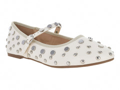 Flats Roze Color Off White para Mujer