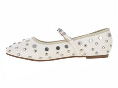 Flats Roze Color Off White para Mujer