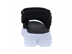 Sandalias Gladiador Roze Negro para Mujer
