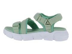 Sandalias Gladiador Roze Verde Claro para Mujer