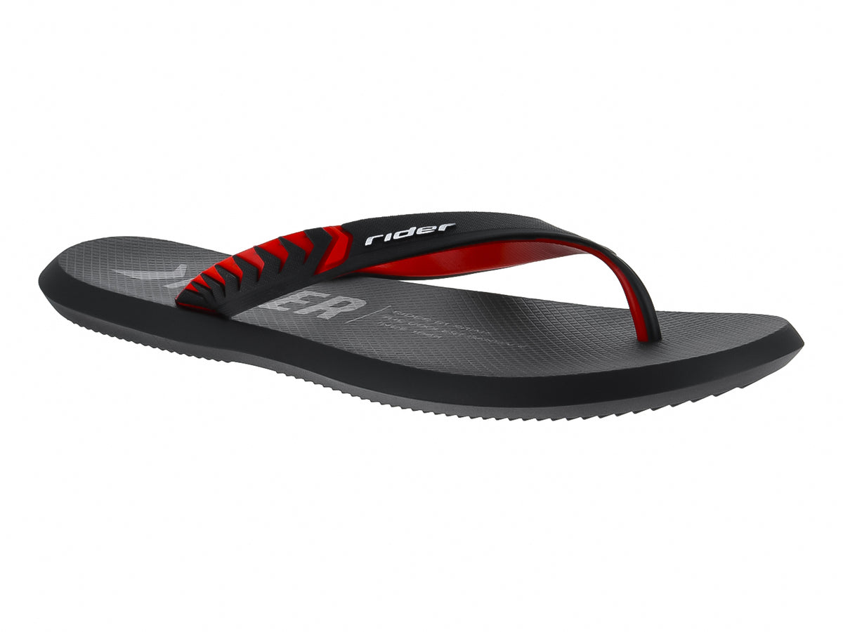 Sandalias Rider Negro Rojo para Hombre