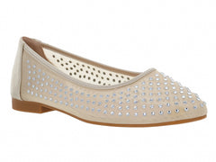 Flats Roze Beige para Mujer