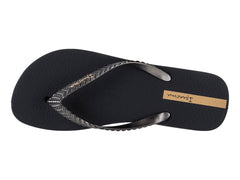Sandalias Ipanema Negro Gris Beige para Mujer