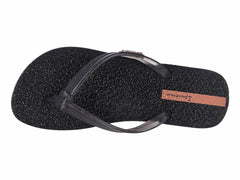 Sandalias Ipanema Negro Glitter para Mujer