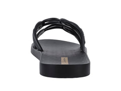 Sandalias Ipanema Negro Plata para Mujer