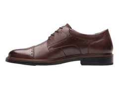 Zapatos Formales Flexi Color Nogal para Hombre