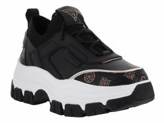 Tenis Guess GW Negro y Marrón para Mujer