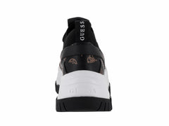 Tenis Guess GW Negro y Marrón para Mujer
