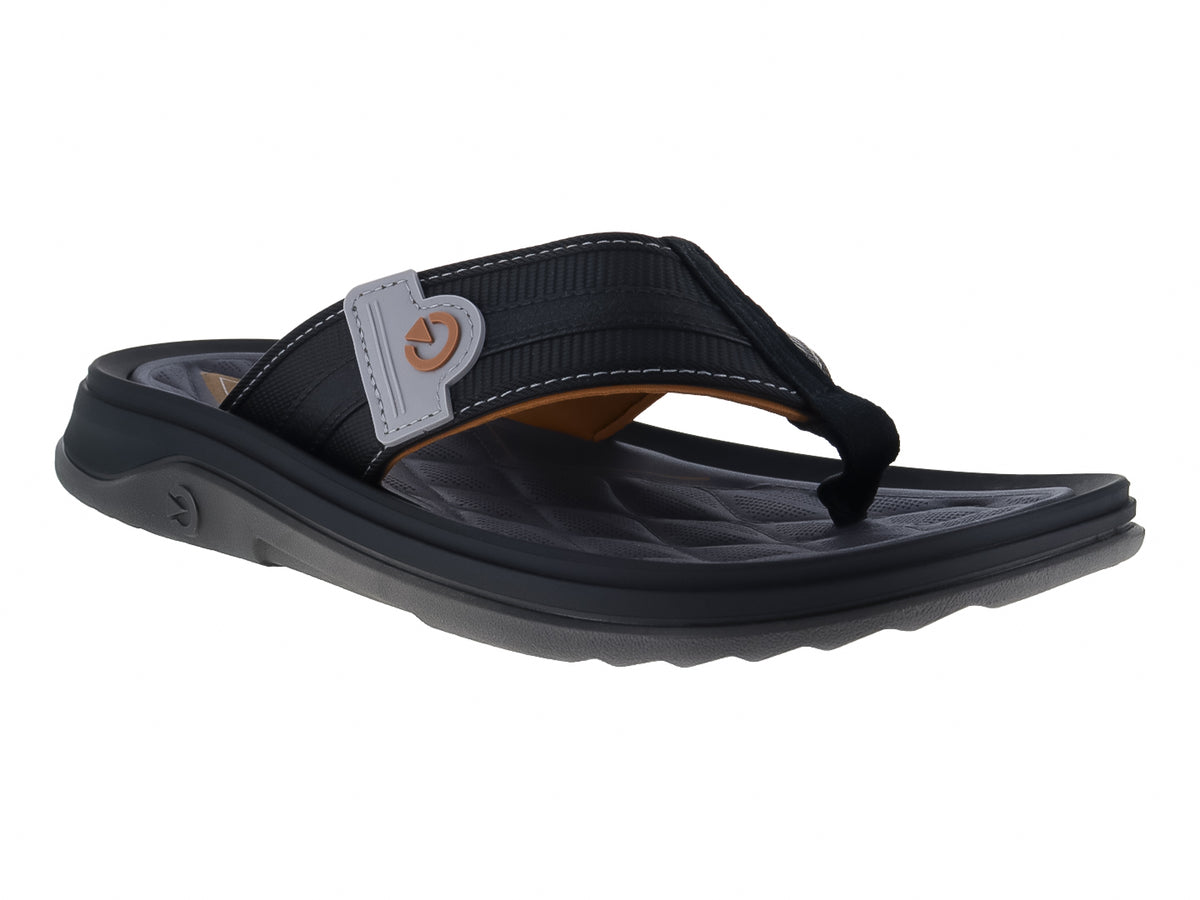 Sandalias Cartago Santorini VII Gris Negro Marrón para Hombre