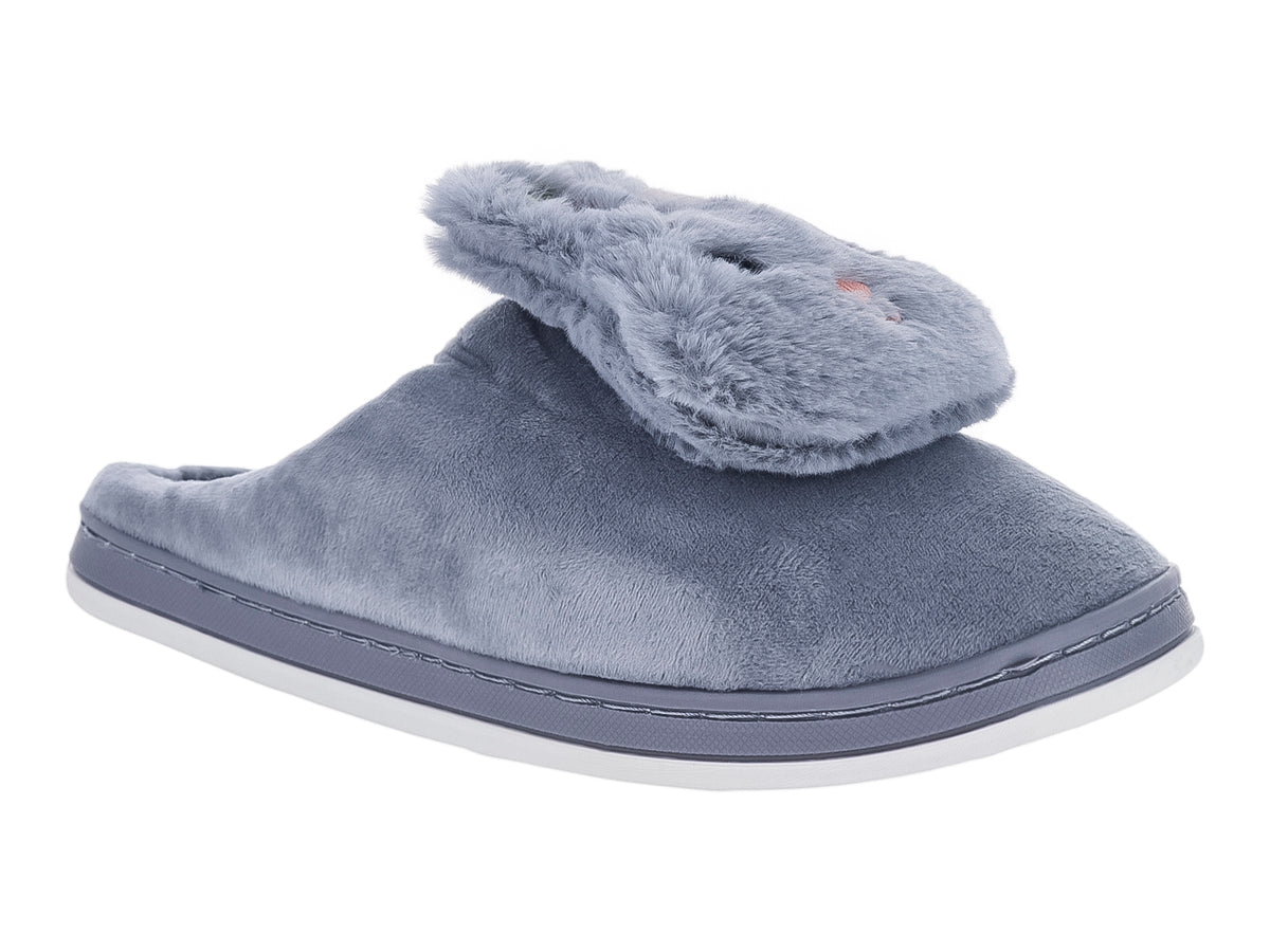 Pantuflas Torrente Gris Confort para Mujer