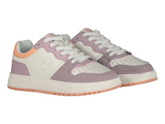 Tenis Charly Multicolor Blanco y Beige para Mujer