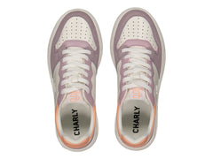 Tenis Charly Multicolor Blanco y Beige para Mujer