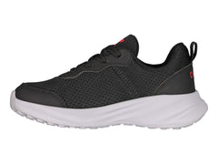 Tenis Charly Negro Blanco y Rojo para Niño