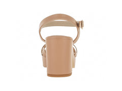 Sandalias de Plataforma Paulie Camel para Mujer