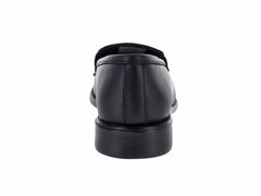 Mocasines Guess Negros de Cuero para Hombre
