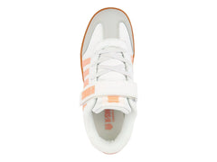 Tenis K-SWISS Francis Court Blanco y Rosa para Niña