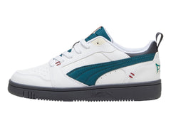 Tenis PUMA Rebound V6 Lo Mid 90s Blanco para Niño