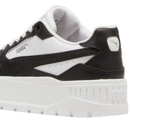 Tenis PUMA Carmen II L Blanco, Negro y Plata para Mujer
