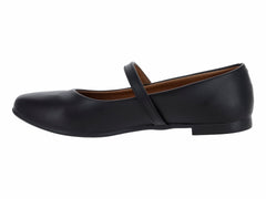 Zapatos Planos Luna Rosa Negro para Mujer