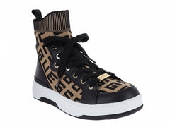 Tenis Guess Negro y Café para Mujer