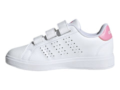 Tenis Adidas Advantage Base 2 Blancos para Niña