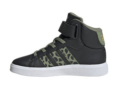 Tenis Adidas Grand Court Mid Lion King Verde para Niño