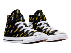 Tenis Converse Chuck Taylor All Star Electric Bolt Negro para Niño