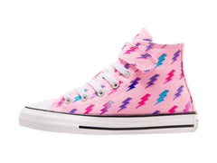 Tenis Converse Chuck Taylor All Star Electric Bolt Rosa para Niña