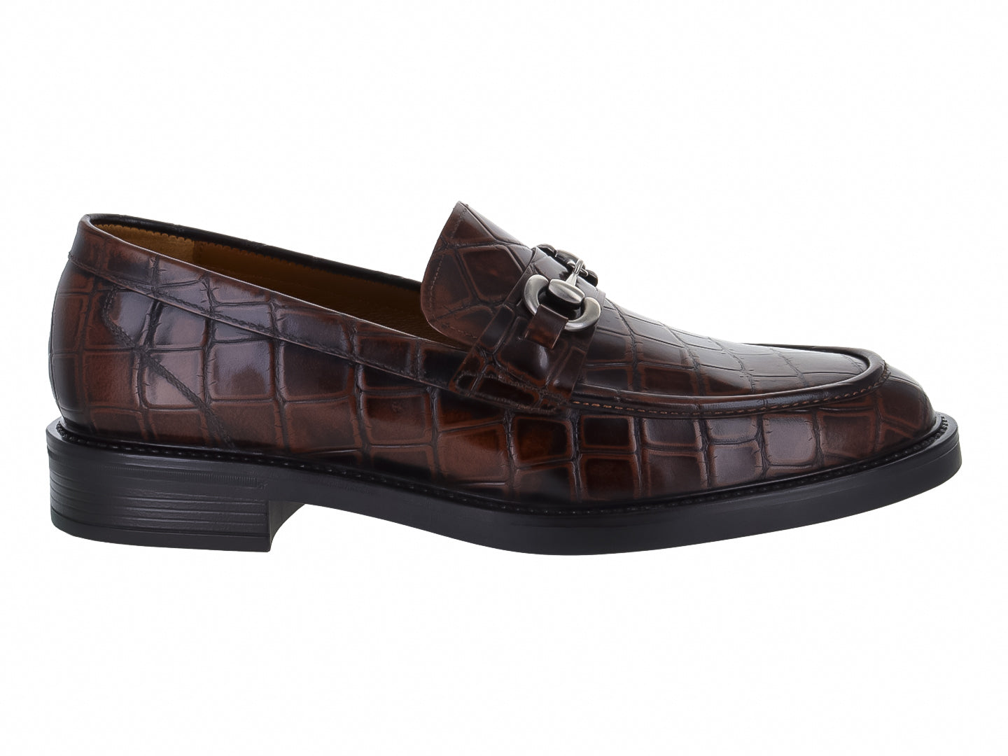 Zapatos Gino Cherruti Mocasin Cafe Caballero 1713 Para Hombre