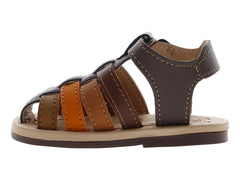 Sandalias Biberones Café para Bebé