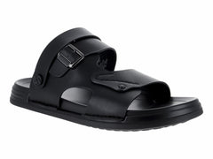 Sandalia Slide Buenissimo Negra para Hombre
