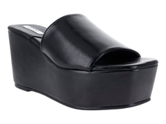 Sandalias OYYI Plataforma Negro para Mujer