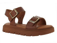 Sandalias Coqueta Color Miel para Niña
