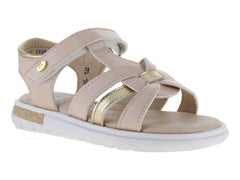 Sandalias Coqueta Color Oro para Niña
