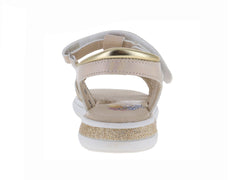 Sandalias Coqueta Color Oro para Niña