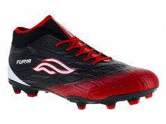 Tenis Taquetes Furia Speed Negro con Rojo para Hombre