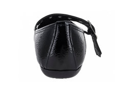 Zapatos Flats Luna Rosa Negro para Mujer