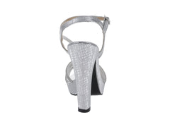 Sandalias Sary Plata con Plataforma para Mujer